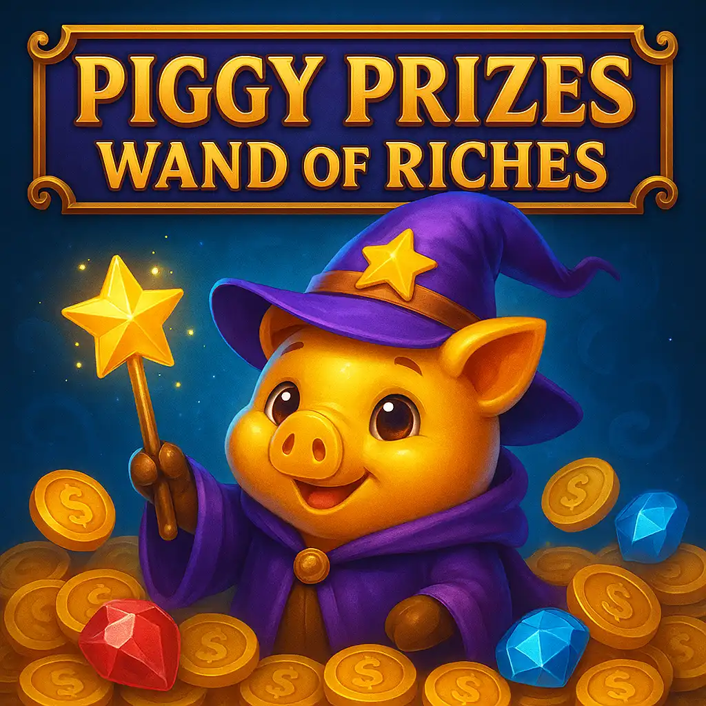 Piggy Prizes Wand of Riches